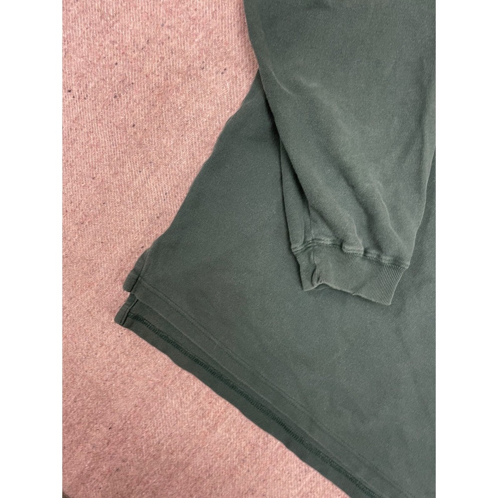 Vintage Mickey Mouse Long Sleeve Polo Shirt Men Extra Large Green 1990s Disney‎ - Picture 3 of 7